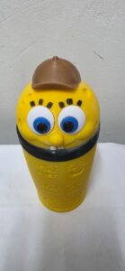Vaso Bob Esponja – Sponge Bob – 3dclouds Amarillo Juego Del Calamar