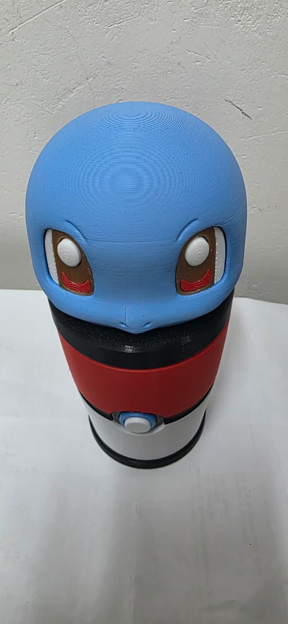Vaso Pokemon Squirtle Milkshake Impresión 3d 300cc + Sorbete Squirtle
