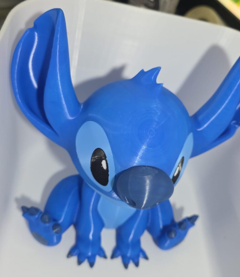 Muñeco Figura De Accion Stitch 17cm Impresion 3d